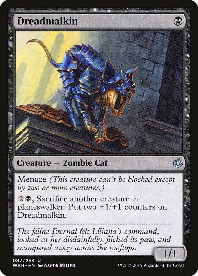 Image for Dreadmalkin (War of the Spark) (87) - Magic: The Gathering