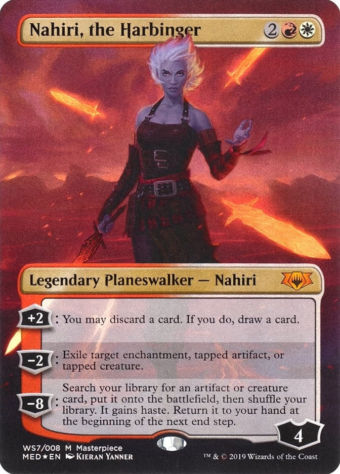 Image for Nahiri, the Harbinger (Mythic Edition: War of the Spark) (WS7) - Magic: The Gathering