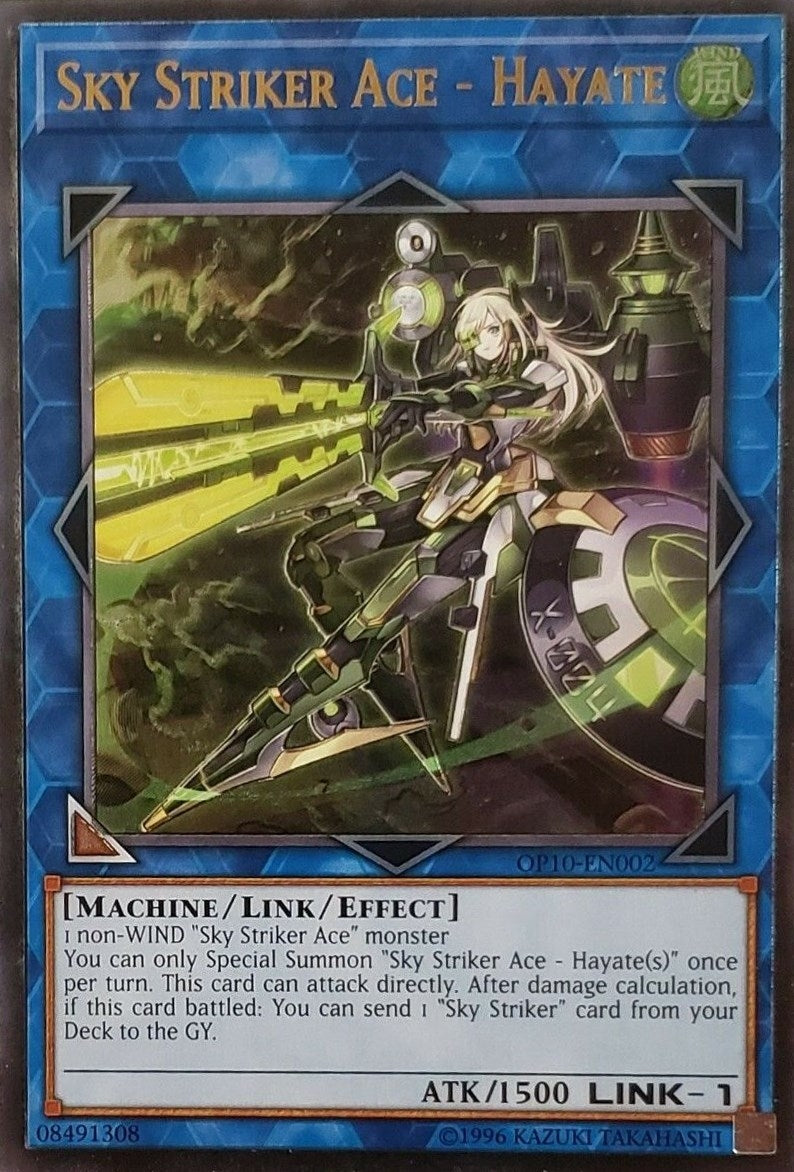 Image for Sky Striker Ace - Hayate (UTR) (OTS Tournament Pack 10) (OP10-EN002) - YuGiOh