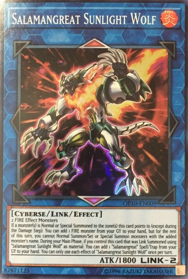 Image for Salamangreat Sunlight Wolf (OTS Tournament Pack 10) (OP10-EN009) - YuGiOh