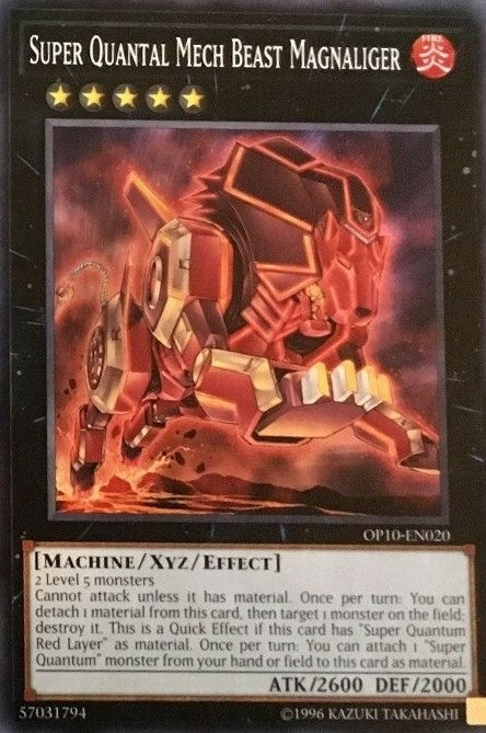 Image for Super Quantal Mech Beast Magnaliger (OTS Tournament Pack 10) (OP10-EN020) - YuGiOh