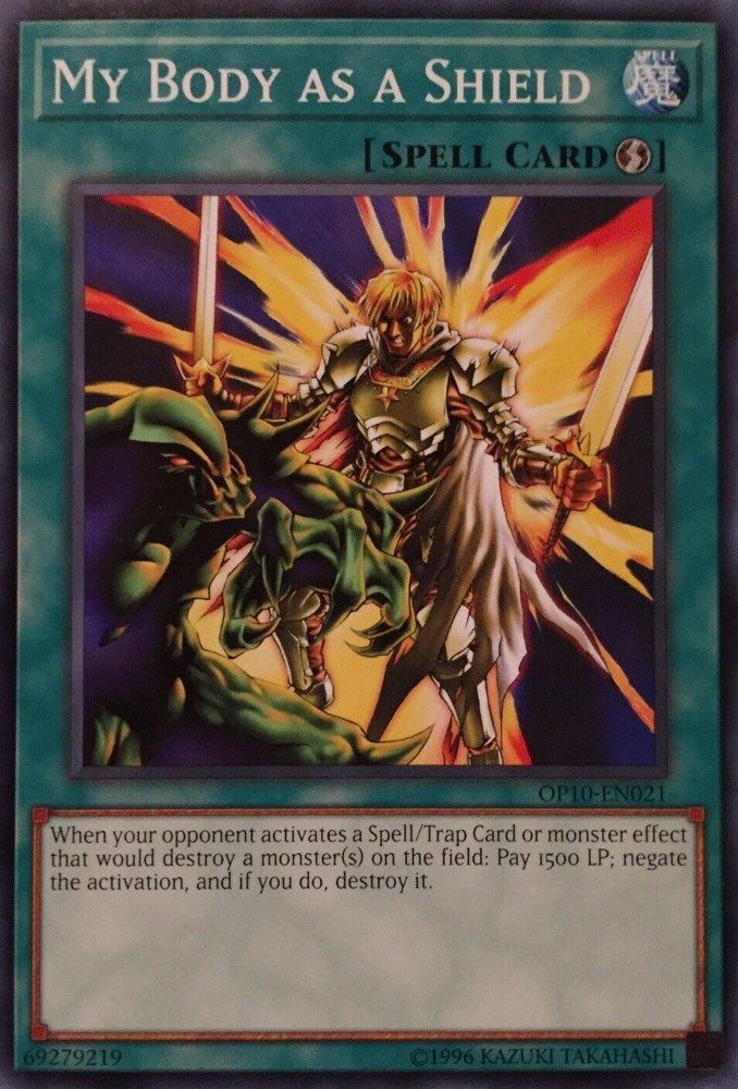 Image for My Body as a Shield (OTS Tournament Pack 10) (OP10-EN021) - YuGiOh