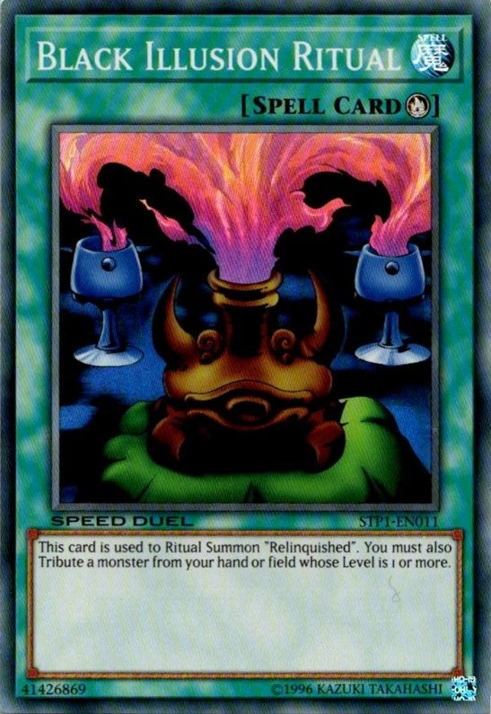 Image for Black Illusion Ritual (Speed Duel: Tournament Pack 1) (STP1-EN011) - YuGiOh