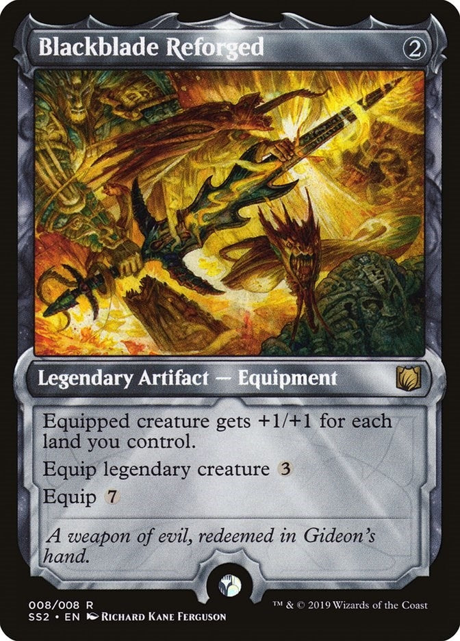Image for Blackblade Reforged (Signature Spellbook: Gideon) (8) - Magic: The Gathering