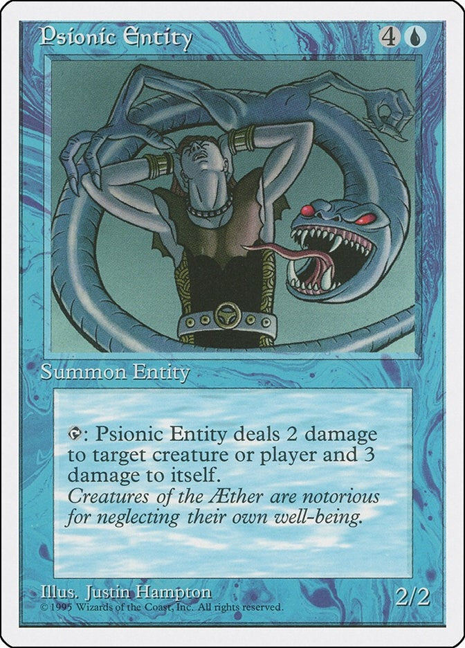Image for Psionic Entity (Fourth Edition) - Magic: The Gathering