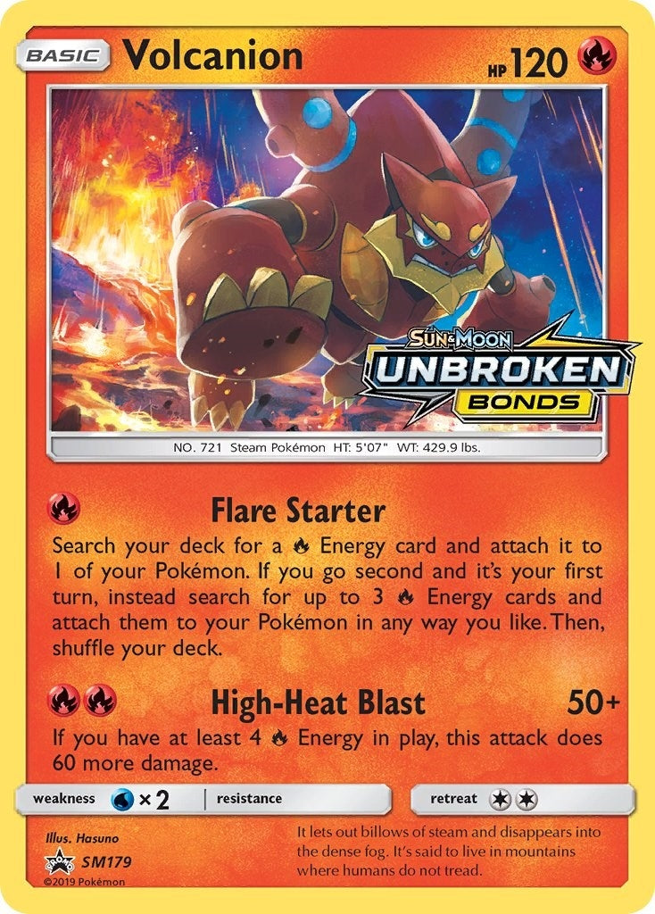 Image for Volcanion - SM179 (Prerelease) (SM Promos) (SM179) - Pokemon