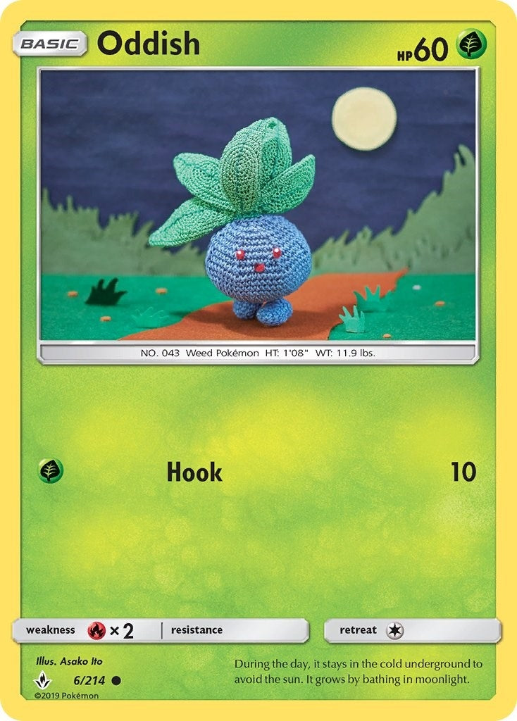 Image for Oddish (6) (SM - Unbroken Bonds) (6/214) - Pokemon
