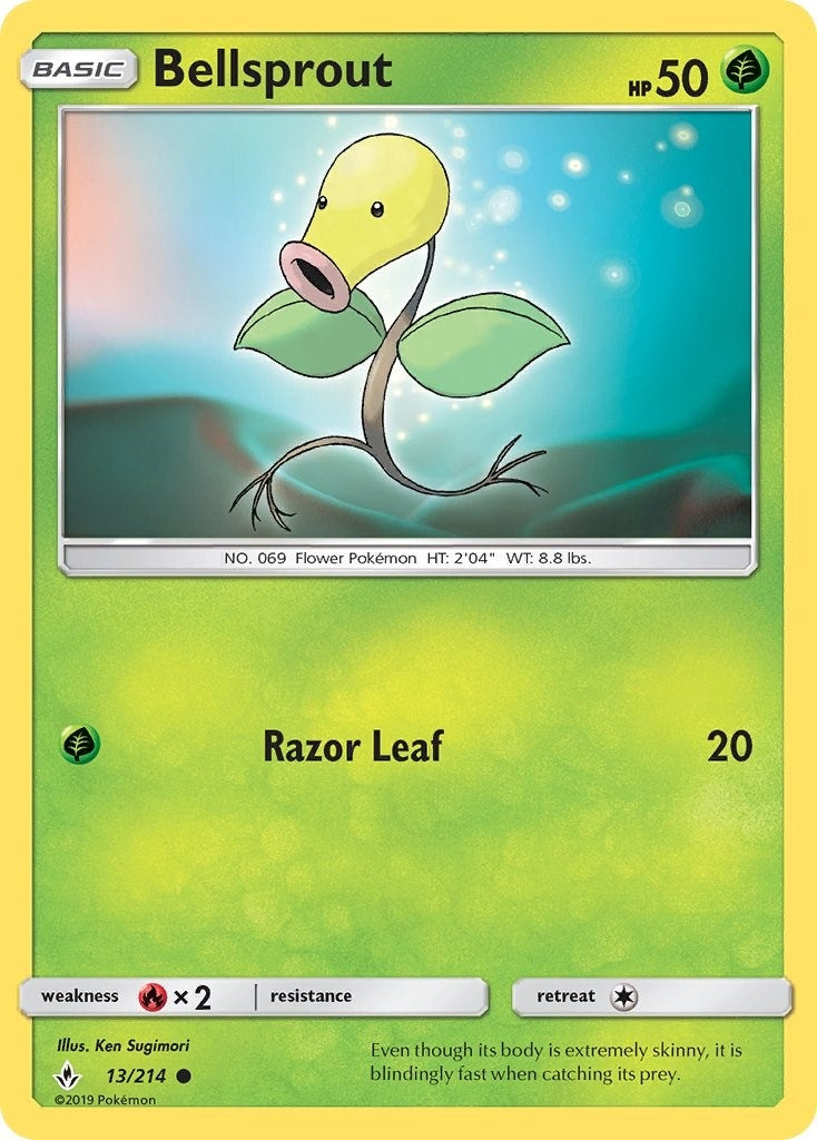 Image for Bellsprout (SM - Unbroken Bonds) (13/214) - Pokemon