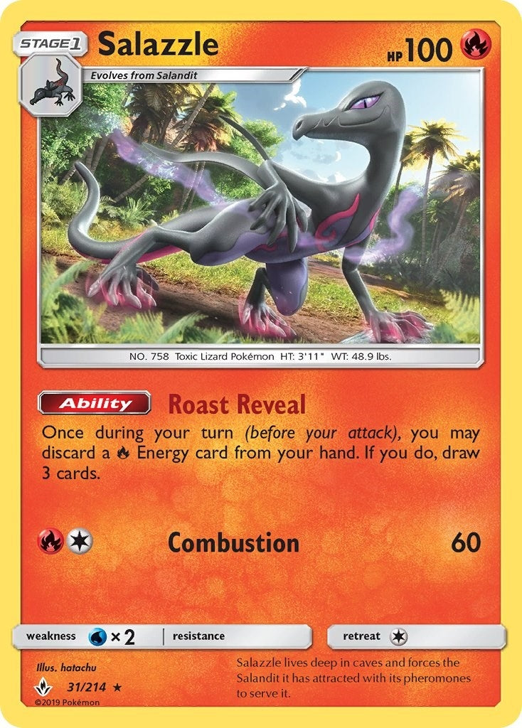 Image for Salazzle (SM - Unbroken Bonds) (31/214) - Pokemon