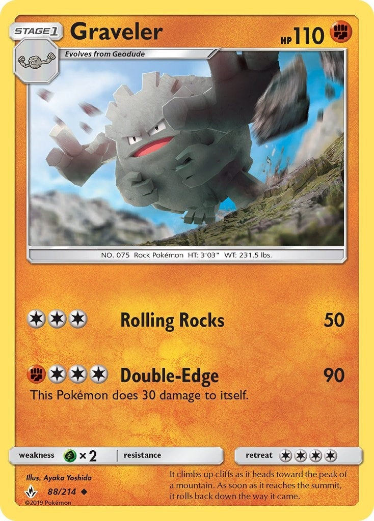Image for Graveler (SM - Unbroken Bonds) (88/214) - Pokemon