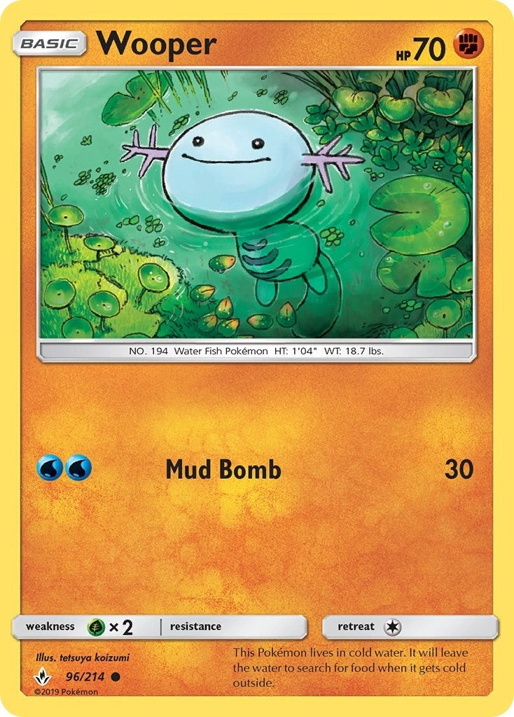Image for Wooper (SM - Unbroken Bonds) (96/214) - Pokemon
