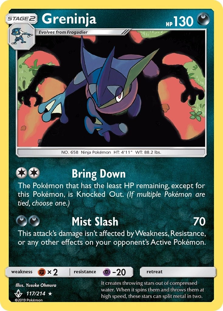 Image for Greninja (SM - Unbroken Bonds) (117/214) - Pokemon