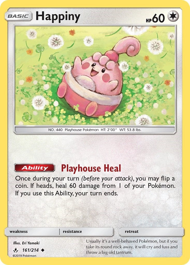 Image for Happiny (SM - Unbroken Bonds) (161/214) - Pokemon