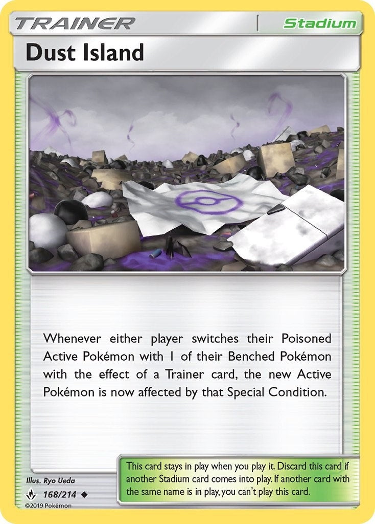 Image for Dust Island (SM - Unbroken Bonds) (168/214) - Pokemon