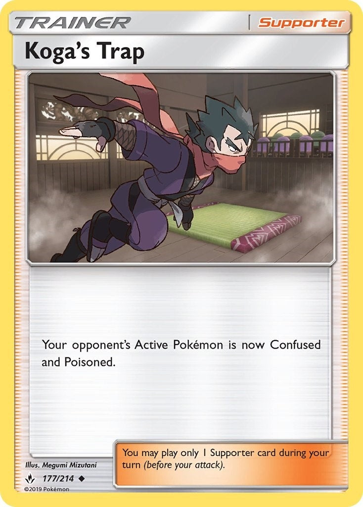 Image for Koga's Trap (SM - Unbroken Bonds) (177/214) - Pokemon