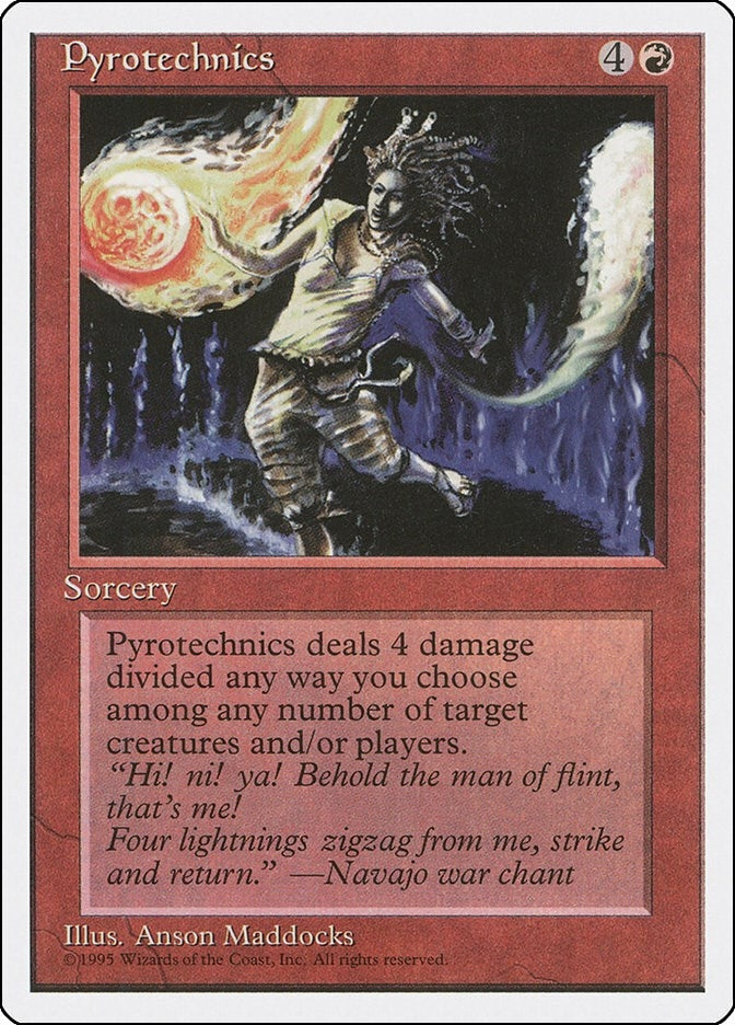 Image for Pyrotechnics (Fourth Edition) - Magic: The Gathering