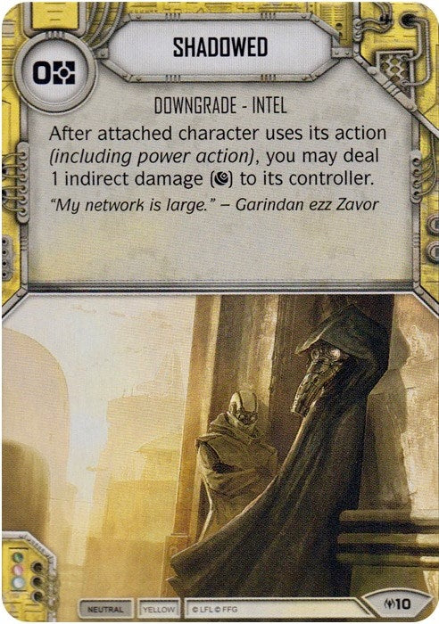 Image for Shadowed (Allies of Necessity) (10) - Star Wars: Destiny