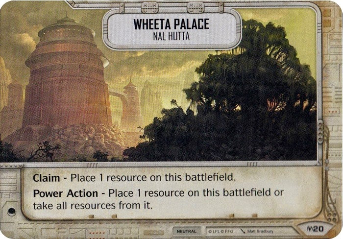 Image for Wheeta Palace - Nal Hutta (Allies of Necessity) (20) - Star Wars: Destiny