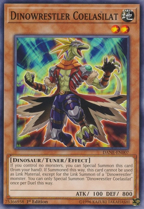 Image for Dinowrestler Coelasilat (Dark Neostorm) (DANE-EN007) - YuGiOh