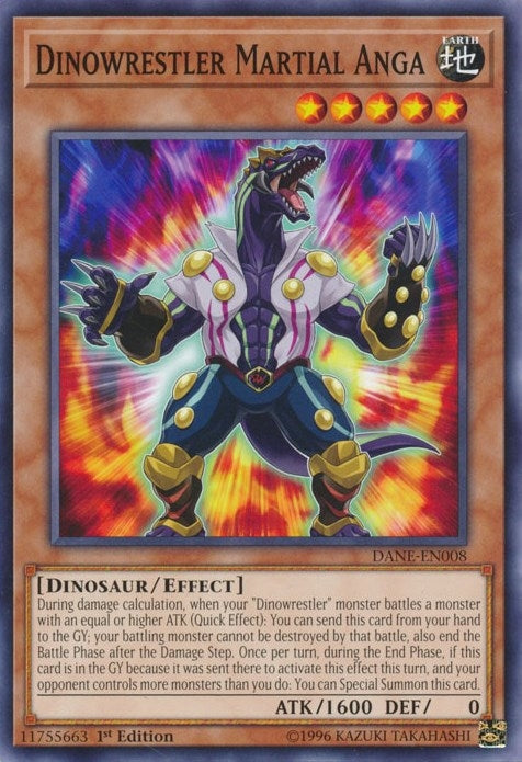 Image for Dinowrestler Martial Anga (Dark Neostorm) (DANE-EN008) - YuGiOh