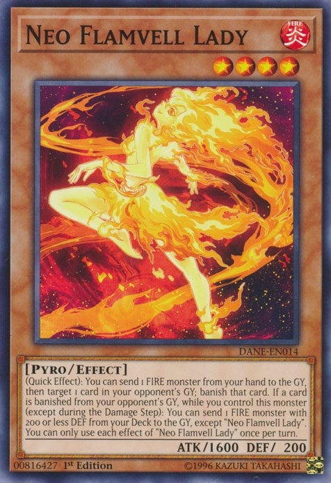 Image for Neo Flamvell Lady (Dark Neostorm) (DANE-EN014) - YuGiOh