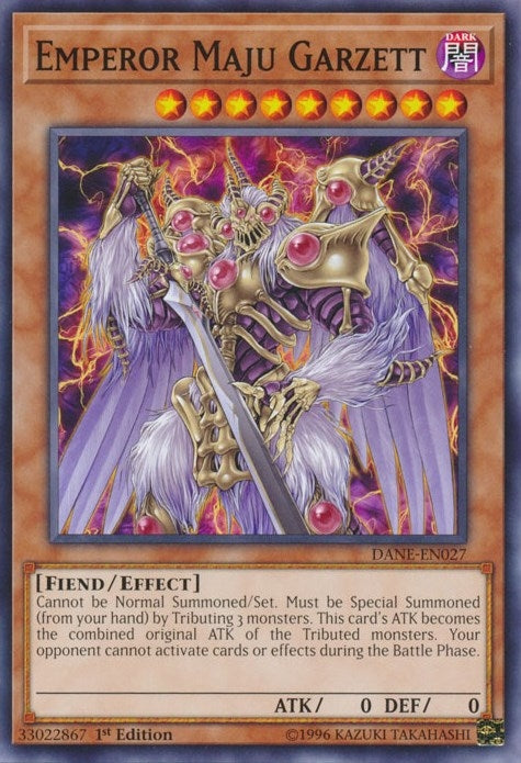 Image for Emperor Maju Garzett (Dark Neostorm) (DANE-EN027) - YuGiOh