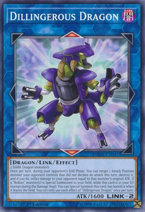 Image for Dillingerous Dragon (Dark Neostorm) (DANE-EN041) - YuGiOh