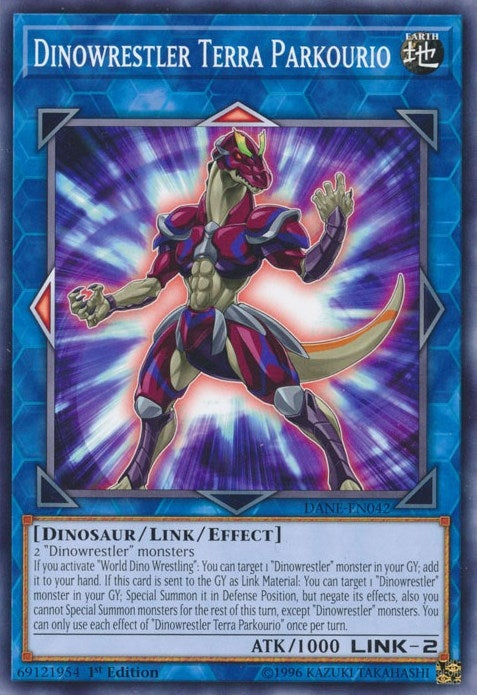 Image for Dinowrestler Terra Parkourio (Dark Neostorm) (DANE-EN042) - YuGiOh