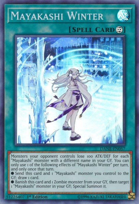 Image for Mayakashi Winter (Dark Neostorm) (DANE-EN057) - YuGiOh