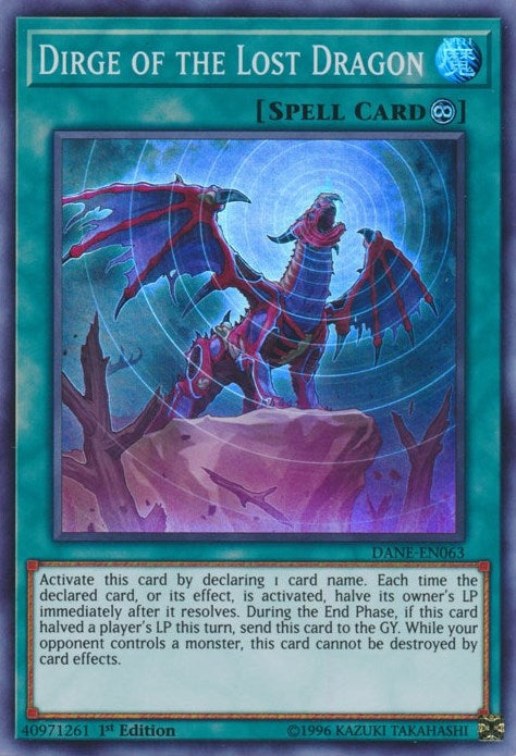 Image for Dirge of the Lost Dragon (Dark Neostorm) (DANE-EN063) - YuGiOh