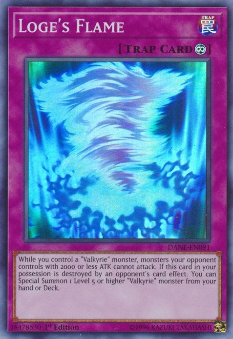 Image for Loge's Flame (Dark Neostorm) (DANE-EN091) - YuGiOh