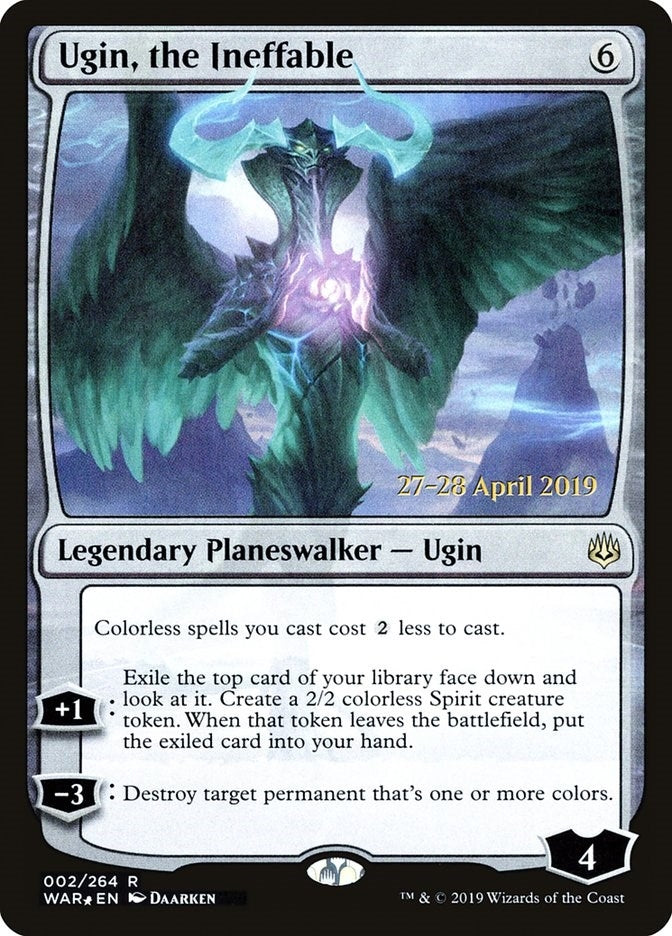 Image for Ugin, the Ineffable (Prerelease Cards) (2) - Magic: The Gathering