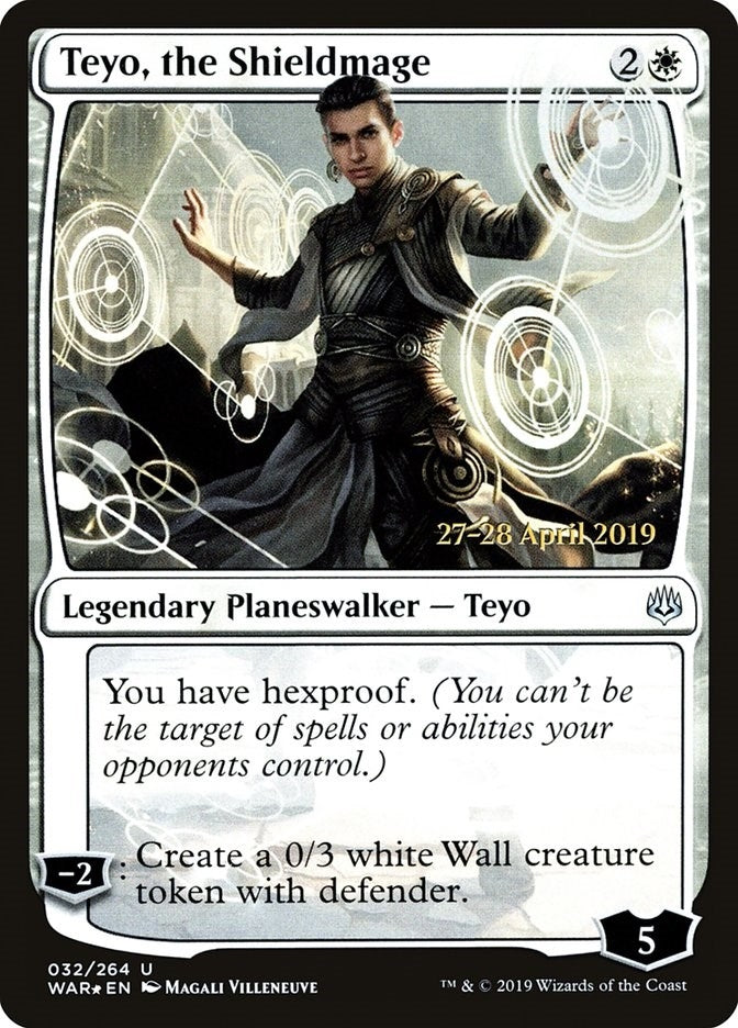 Image for Teyo, the Shieldmage (Prerelease Cards) (32) - Magic: The Gathering
