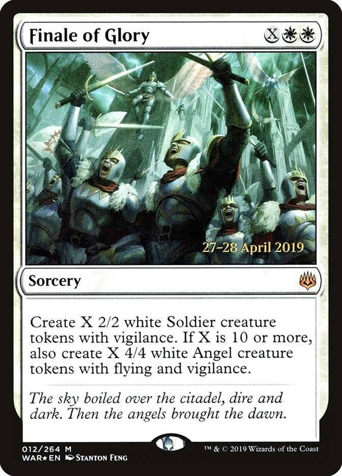 Image for Finale of Glory (Prerelease Cards) (12) - Magic: The Gathering