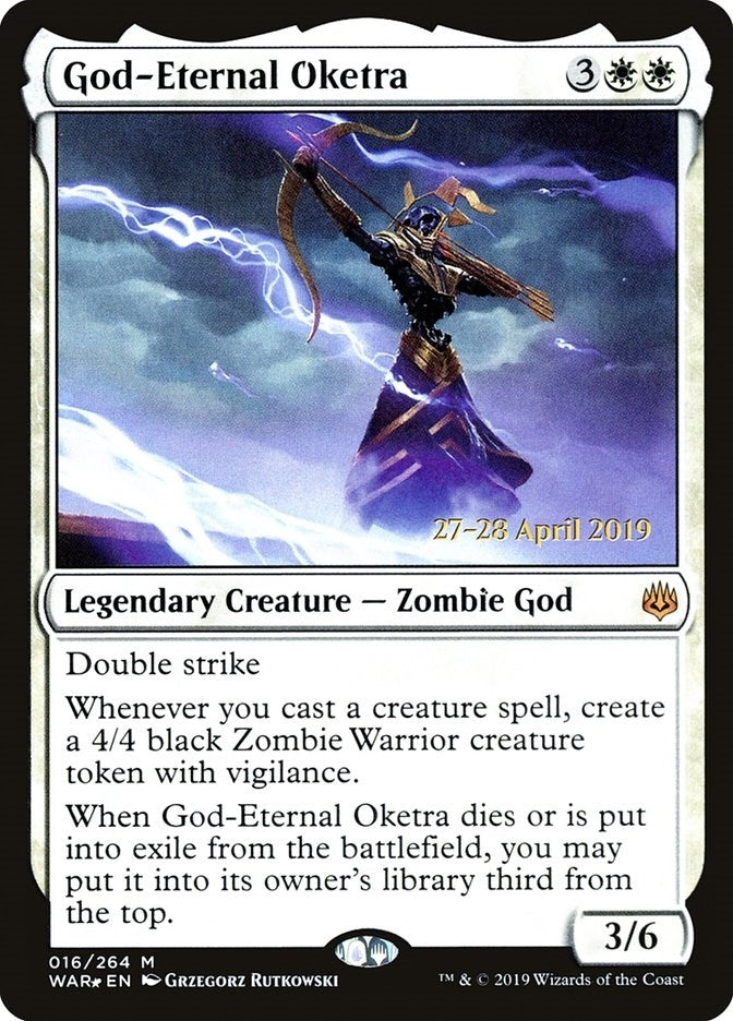 Image for God-Eternal Oketra (Prerelease Cards) (16) - Magic: The Gathering