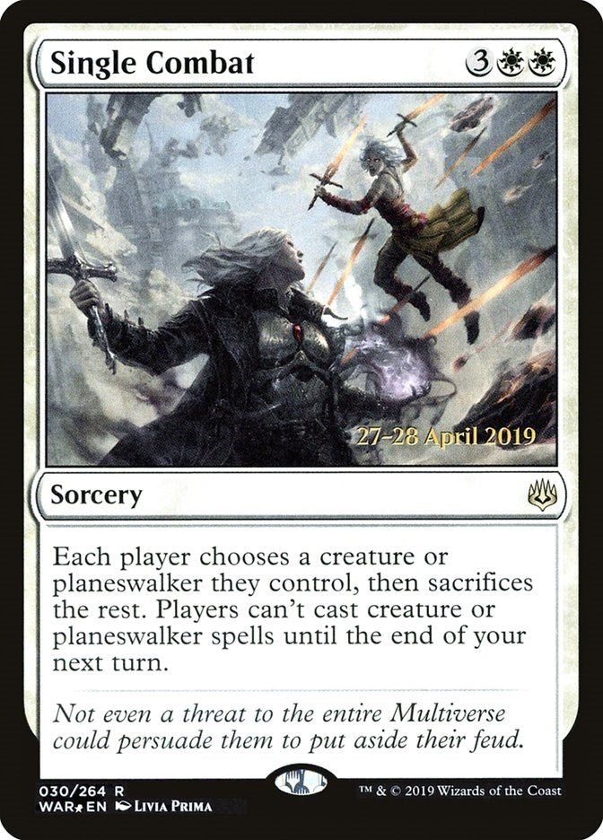 Image for Single Combat (Prerelease Cards) (30) - Magic: The Gathering
