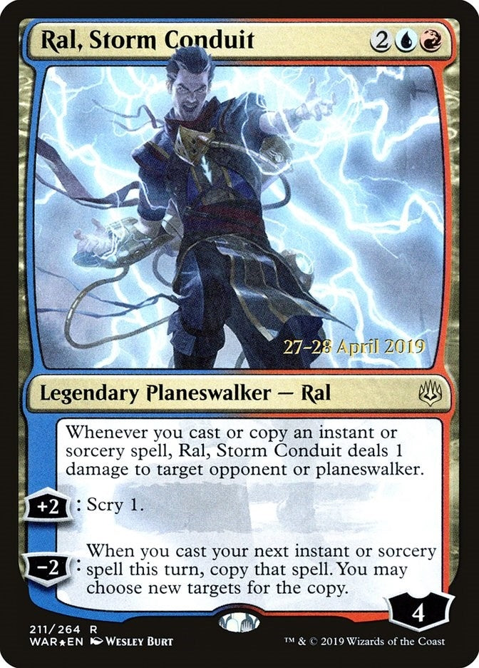 Image for Ral, Storm Conduit (Prerelease Cards) (211) - Magic: The Gathering