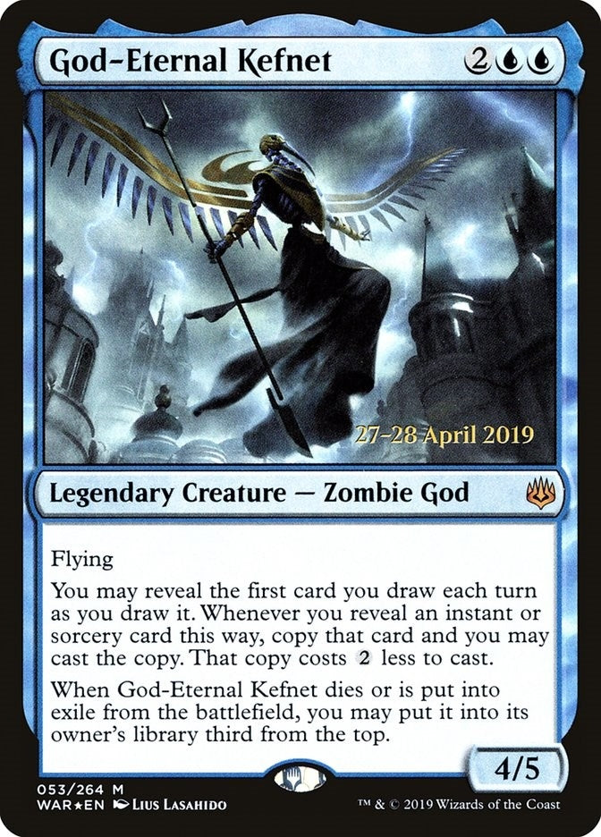 Image for God-Eternal Kefnet (Prerelease Cards) (53) - Magic: The Gathering