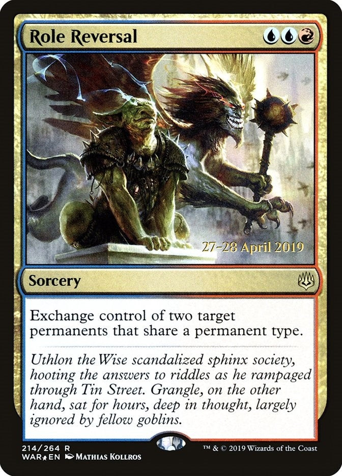 Image for Role Reversal (Prerelease Cards) (214) - Magic: The Gathering