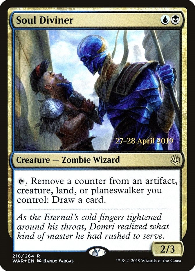 Image for Soul Diviner (Prerelease Cards) (218) - Magic: The Gathering