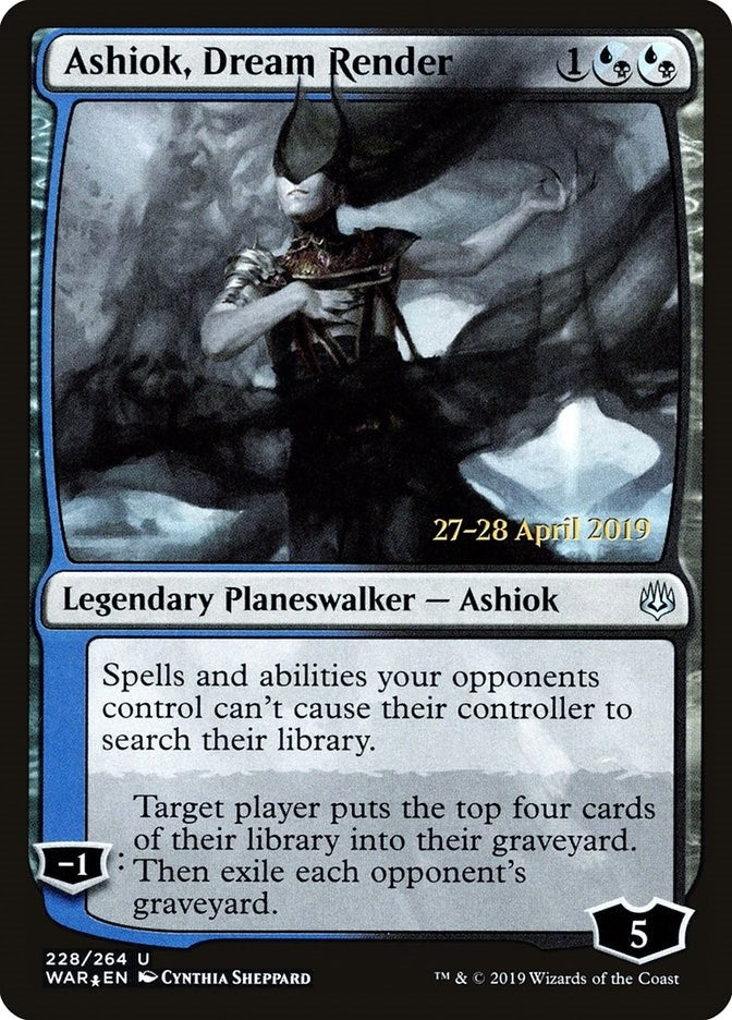 Image for Ashiok, Dream Render (Prerelease Cards) (228) - Magic: The Gathering