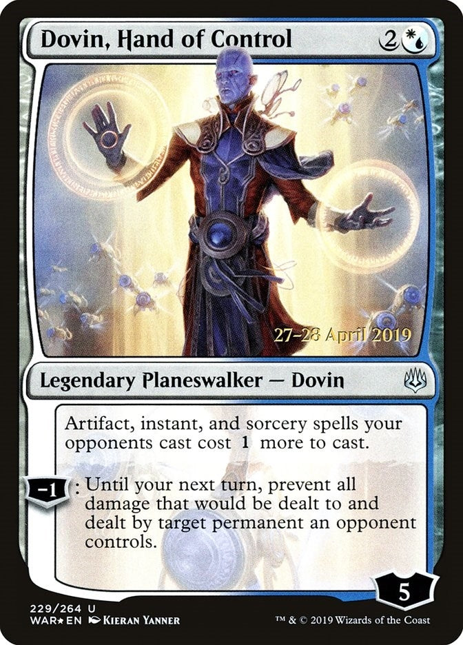 Image for Dovin, Hand of Control (Prerelease Cards) (229) - Magic: The Gathering