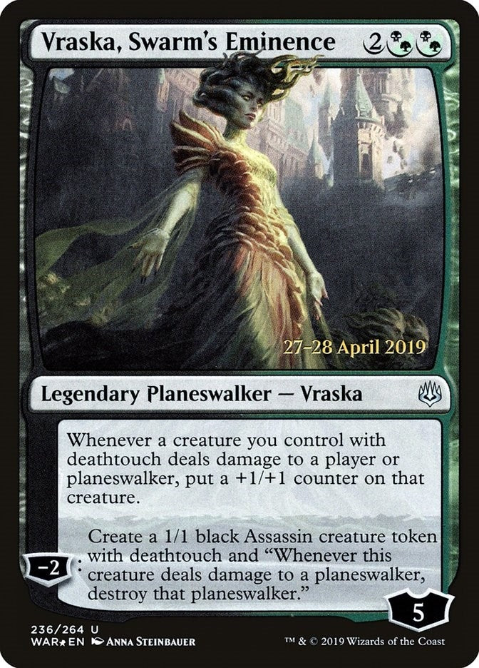 Image for Vraska, Swarm's Eminence (Prerelease Cards) (236) - Magic: The Gathering