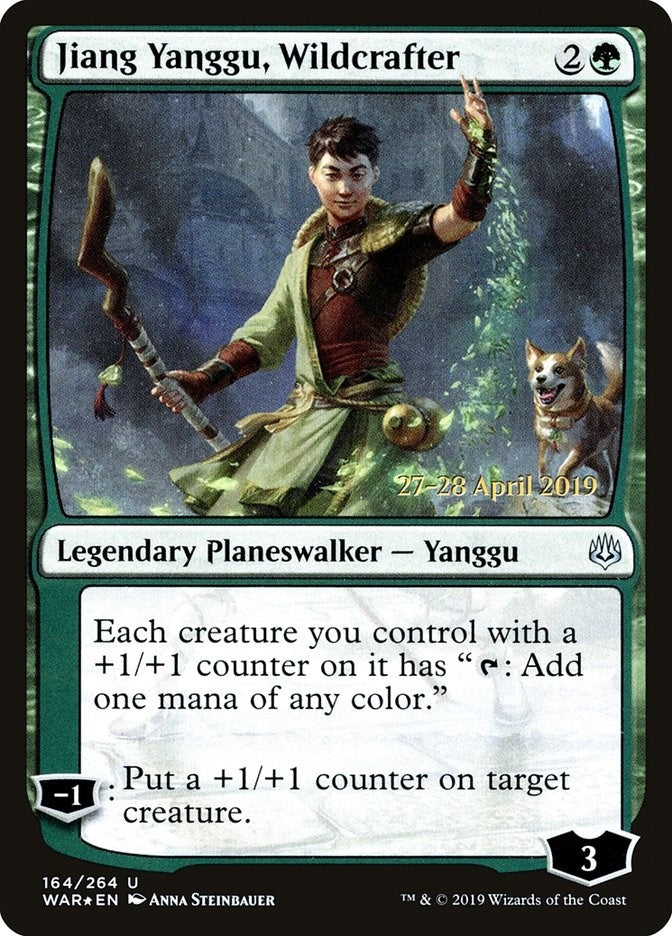 Image for Jiang Yanggu, Wildcrafter (Prerelease Cards) (164) - Magic: The Gathering