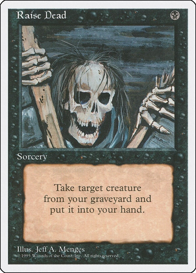 Image for Raise Dead (Fourth Edition) - Magic: The Gathering