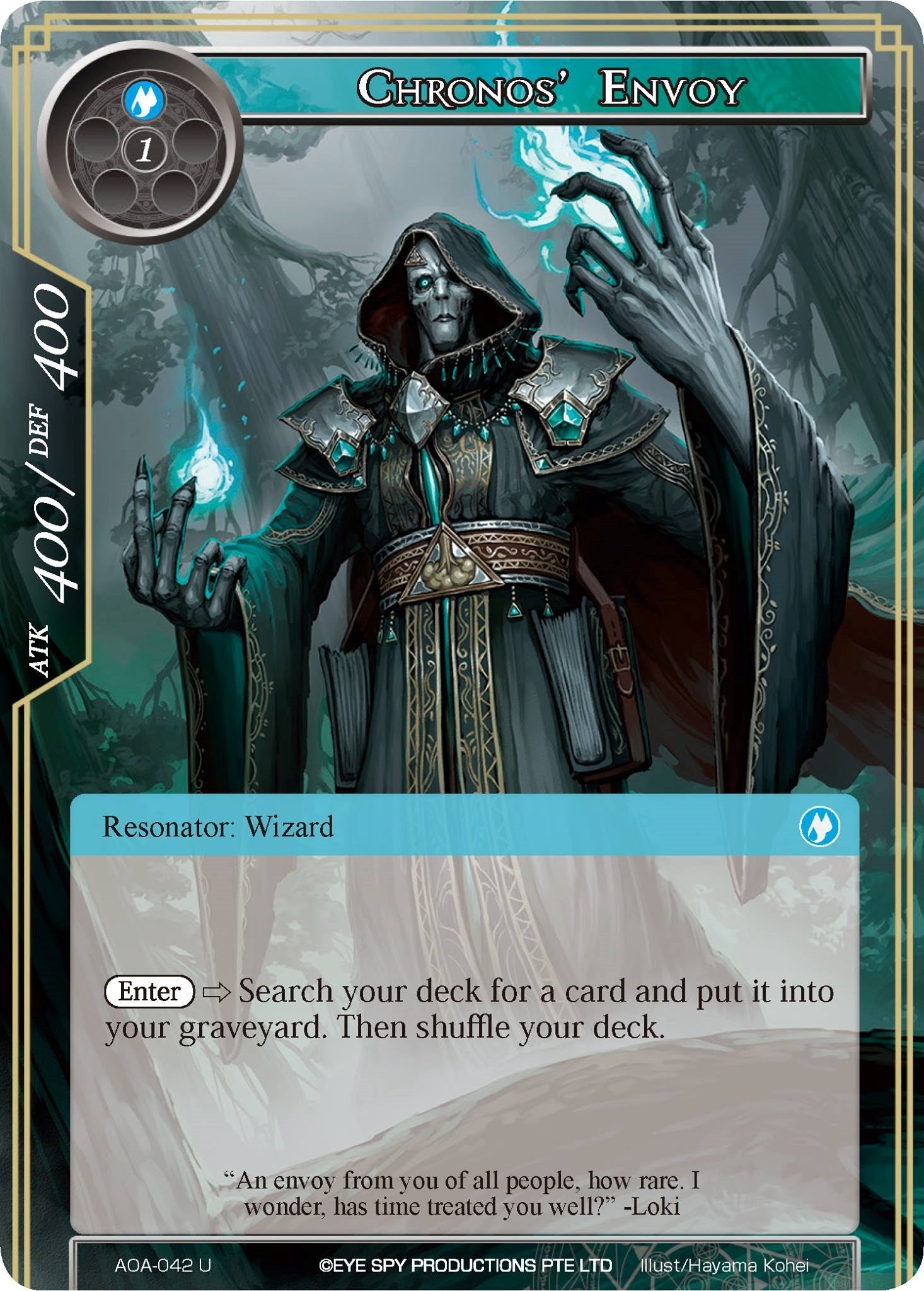 Image for Chronos' Envoy (Awakening of the Ancients) (AOA-042) - Force of Will