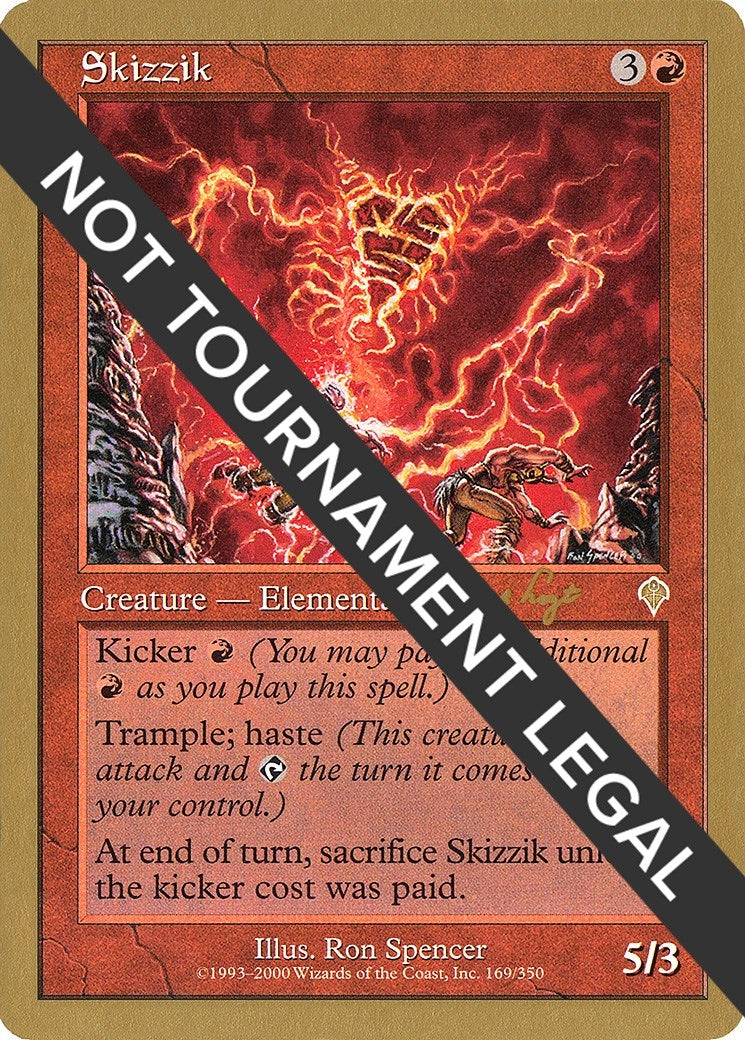 Image for Skizzik - 2001 Tom van de Logt (INV) (World Championship Decks) - Magic: The Gathering