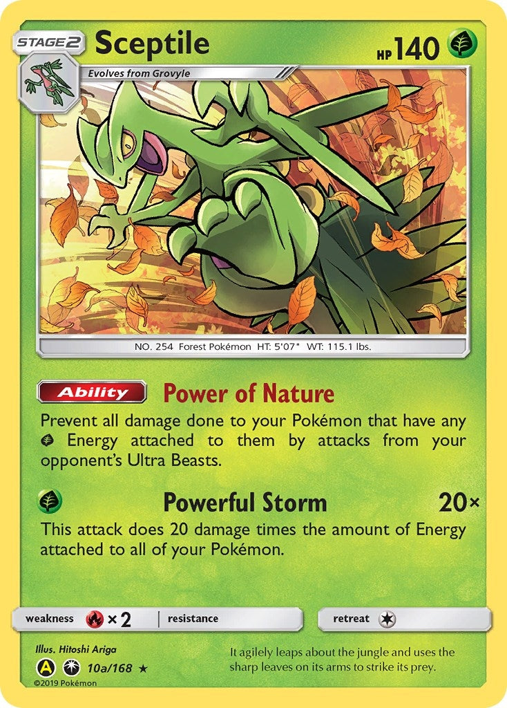 Image for Sceptile - 10a/168 (Alternate Art Promos) (010a/168) - Pokemon