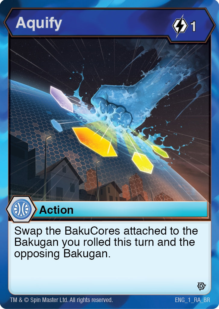 Image for Aquify (Resurgence) (1) - Bakugan TCG