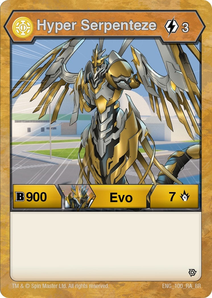 Image for Hyper Serpenteze (100) (Resurgence) (100) - Bakugan TCG